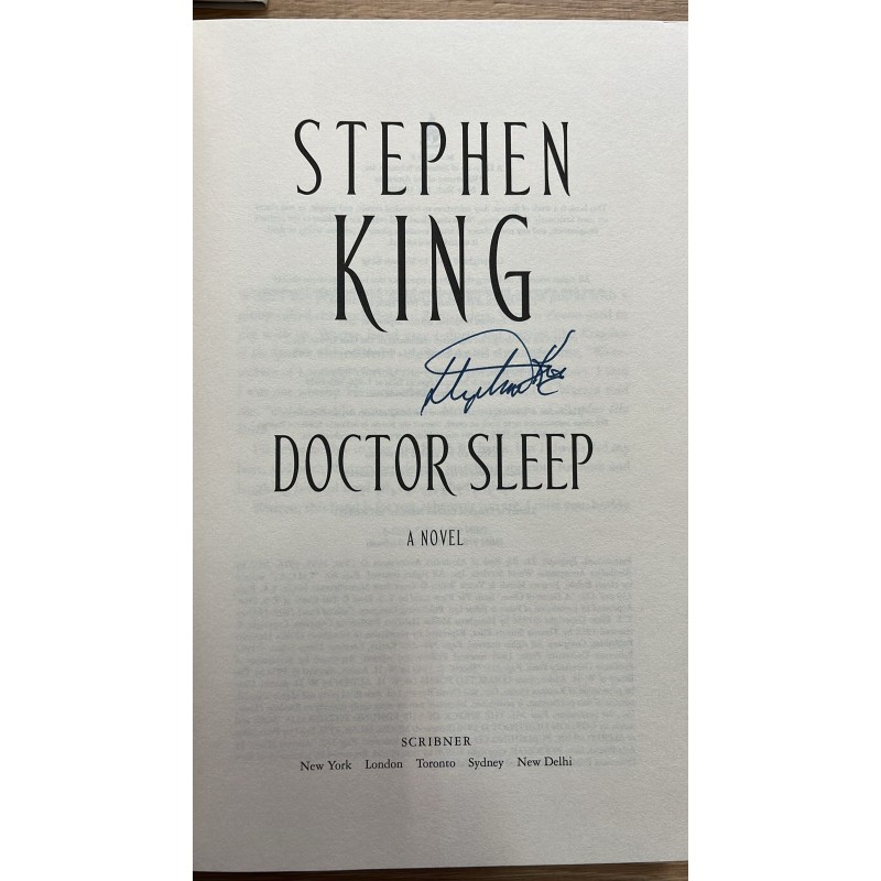 Doctor Sleep - Firmado por Stephen King