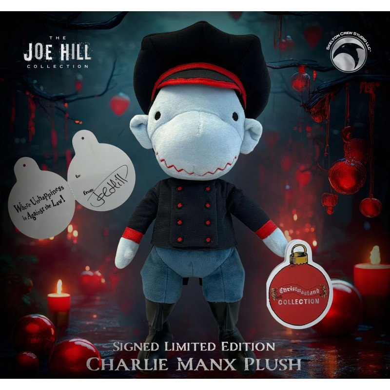 JOE HILL 2024 Edición limitada Charlie Manx Plush firmado