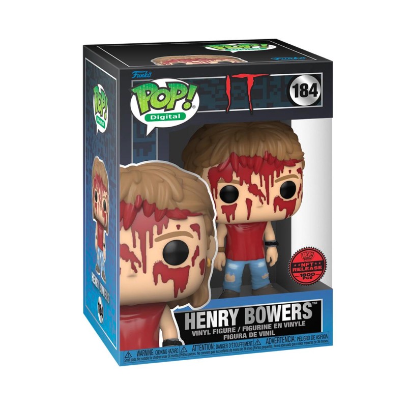 Funko Pop N. 184 - IT - Henry Bowers limitado.