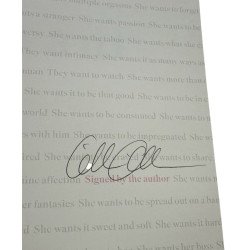 Gillian Anderson - Want FIRMADO