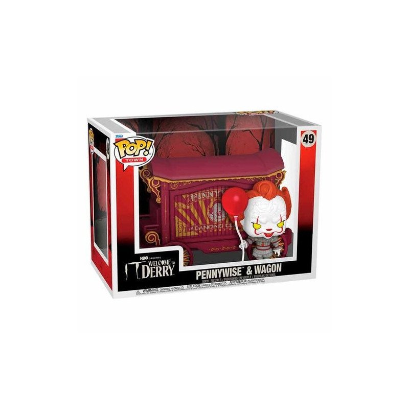 Funko Pop - Pennywise & Wagon (49) - IT: Welcome To Derry