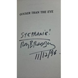 Ray Bradbury - Quicker than the Eye - Firmado