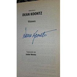 Dean Koontz - Visiones - Firmado por Koontz