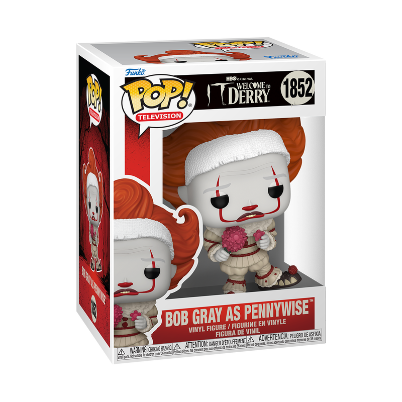 Funko Pop N. 1852 - Bob Gray as Pennywise - IT: Welcome to Derry