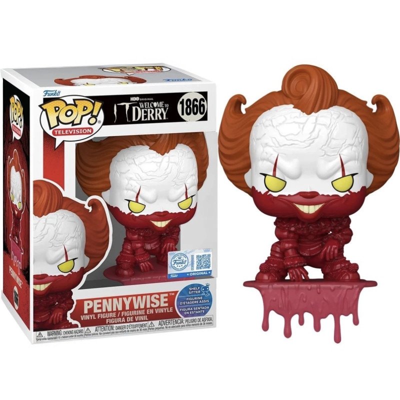 Funko Pop N. 1866 - Blood Pennywise - IT: Welcome to Derry