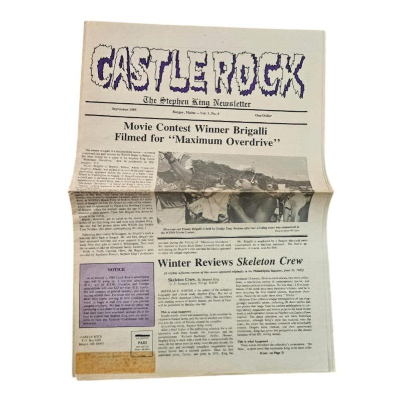 Castle Rock - N.09 - September 1985