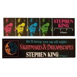 Nightmares & Dreamscapes - Señalador promocional