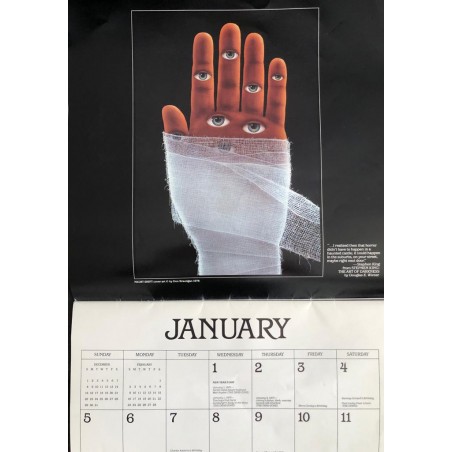 Stephen King - Year of Fear - Calendario promocional