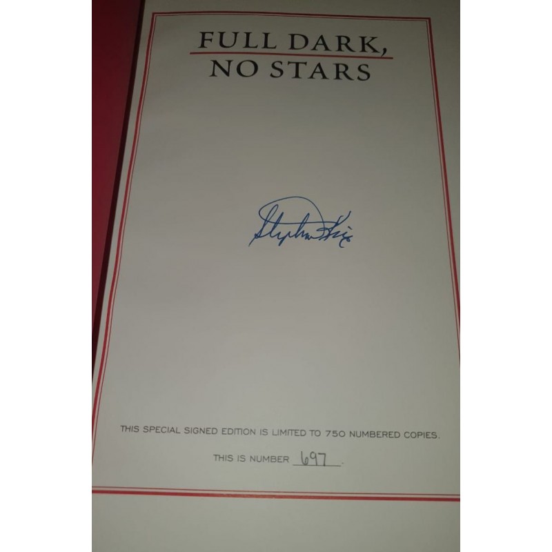 Full Dark, No Stars - Edición limitada autografiada