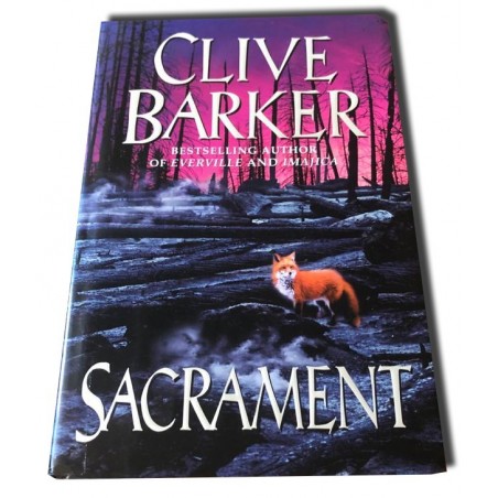 Clive Barker - Sacrament - Autografiado