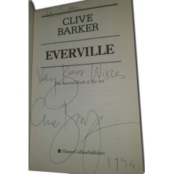 Clive Barker - Everville - Firmado