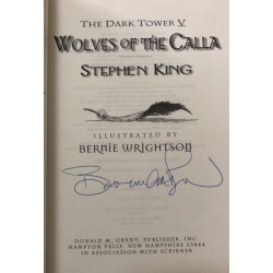 The Dark Tower V - Wolves of the Calla - 1era edición - Firmado por Wrightson