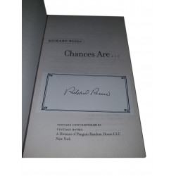 Richard Russo - Chances are... - Firmado