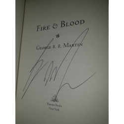 George R.R. Martin - Fire and Blood - Firmado