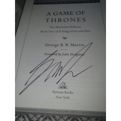 George R.R. Martin - A Game of Thrones Illustrated - FIRMADO