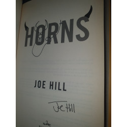 Horns - Firmado por Joe Hill